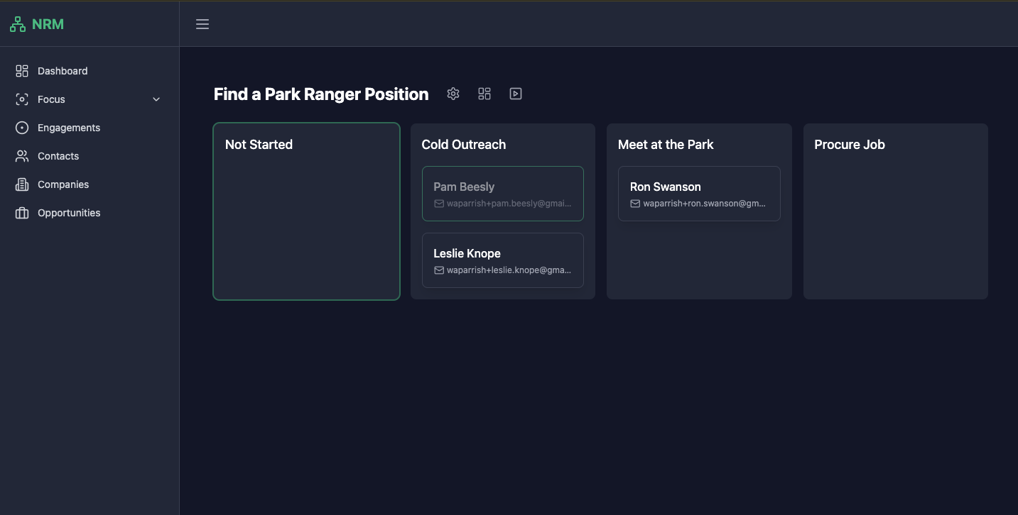 Kanban Board Interface